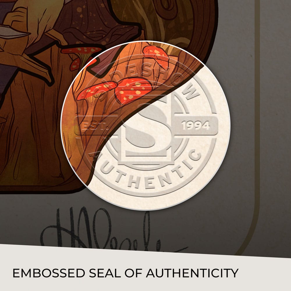 Critical Role Art Print Travis Willingham: 10th Anniversary Art Nouveau Illustrations 46 x 28 cm - unframed