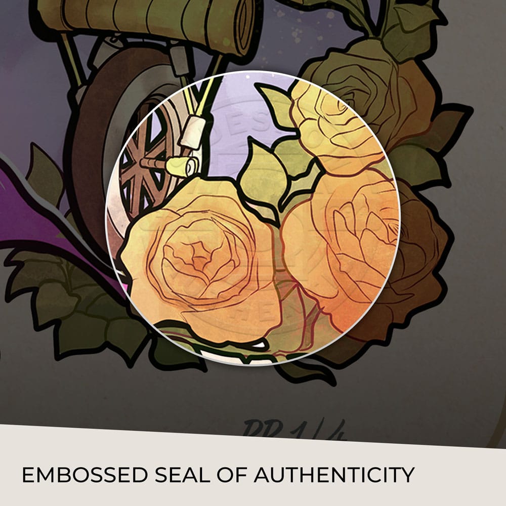 Critical Role Art Print Sam Riegel: 10th Anniversary Art Nouveau Illustrations 46 x 28 cm - unframed