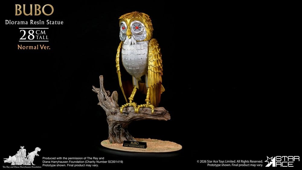 Ray Harryhausen's Diorama Resin Statue Bubo Normal Ver. 28 cm