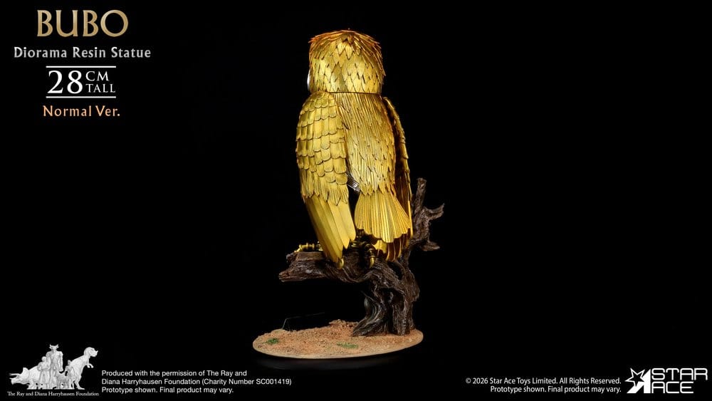 Ray Harryhausen's Diorama Resin Statue Bubo Normal Ver. 28 cm