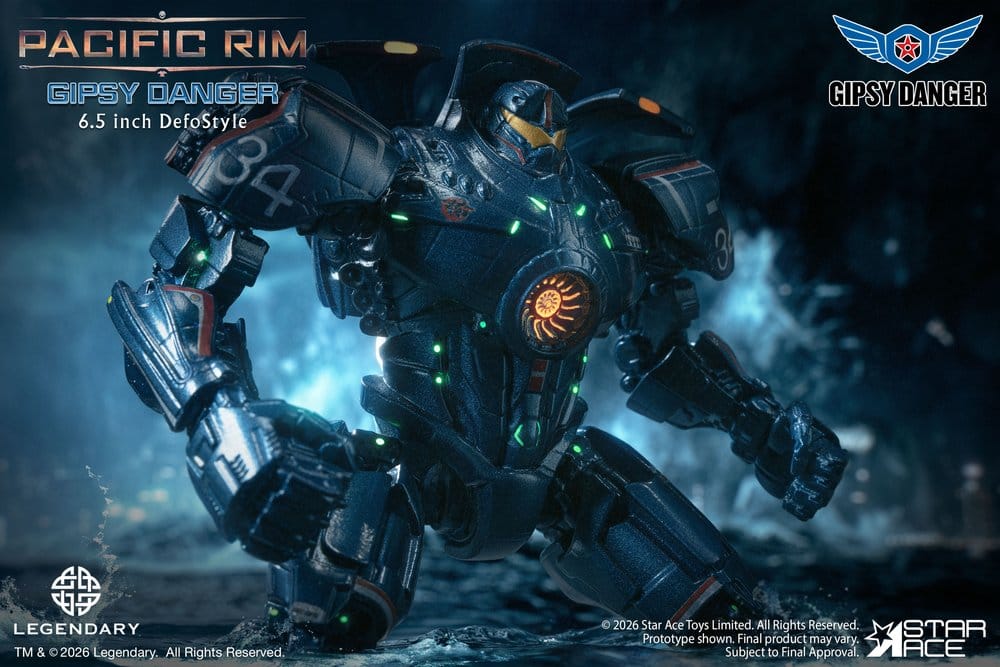 Pacific Rim DefoStyle Figure Gipsy Danger NX 17 cm