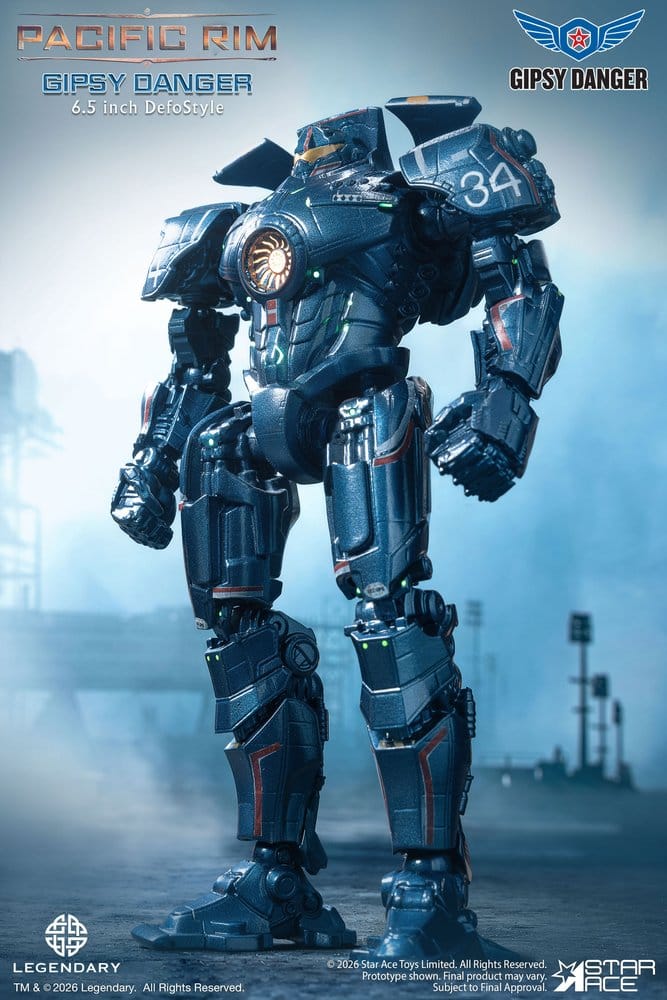Pacific Rim DefoStyle Figure Gipsy Danger NX 17 cm