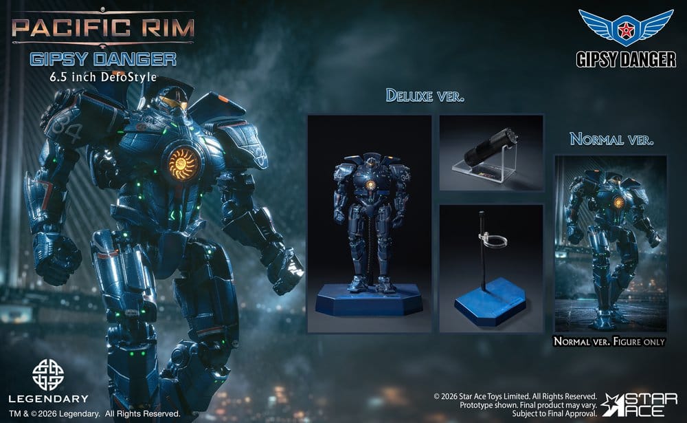 Pacific Rim DefoStyle Figure Gipsy Danger NX 17 cm