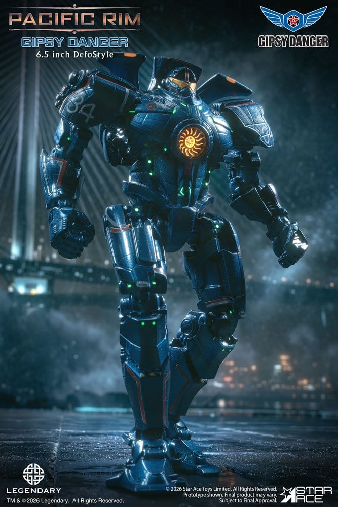 Pacific Rim DefoStyle Figure Gipsy Danger DX 17 cm