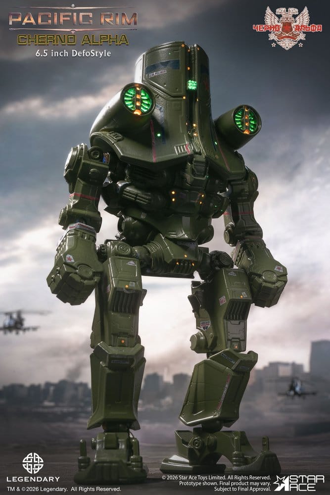 Pacific Rim DefoStyle Figure Cherno Alpha NX 17 cm