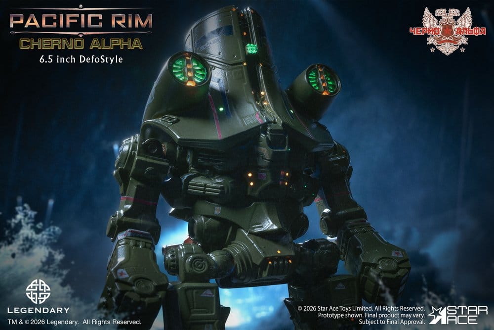 Pacific Rim DefoStyle Figure Cherno Alpha NX 17 cm