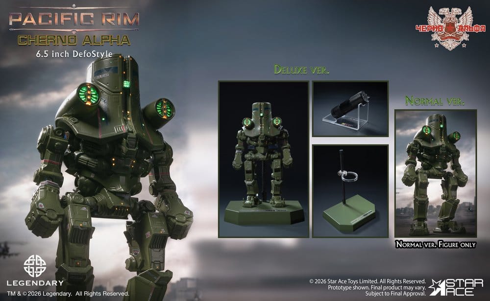 Pacific Rim DefoStyle Figure Cherno Alpha DX 17 cm