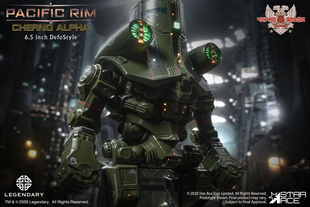 Pacific Rim DefoStyle Figure Cherno Alpha DX 17 cm