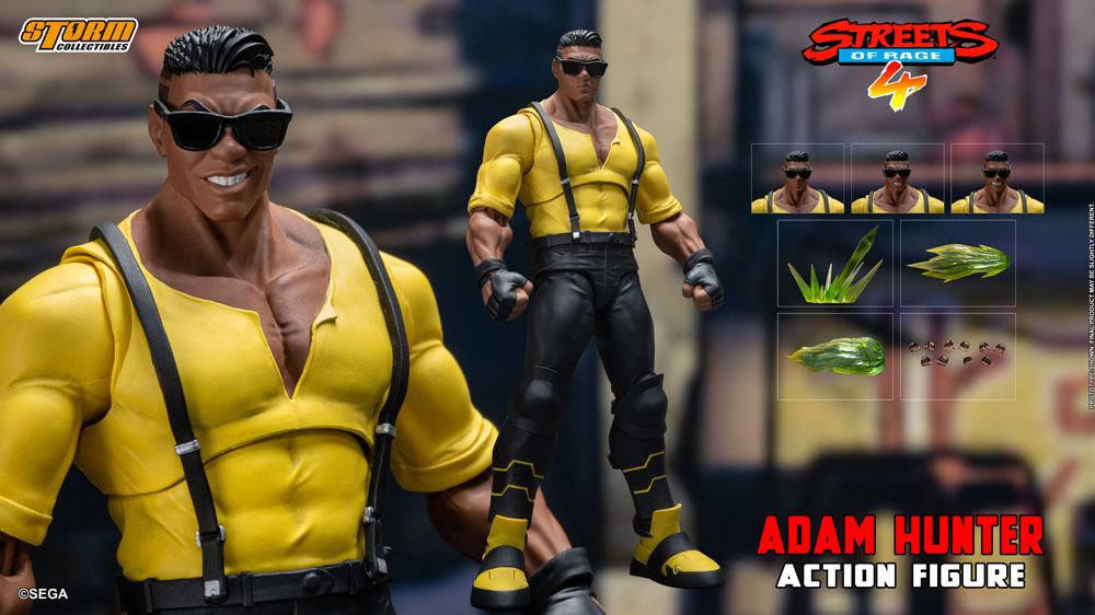 Streets of Rage 4 Action Figure 1/12 Adam Hunter 18 cm