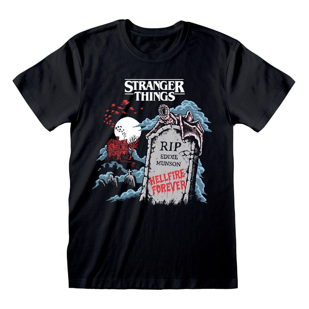 Stranger Things T-Shirt RIP Eddie Size XL