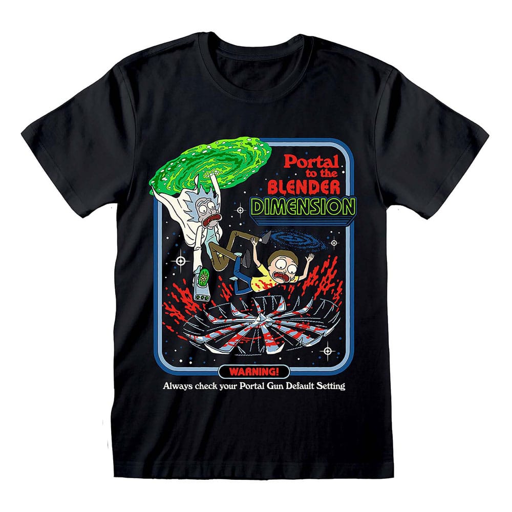 Steven Rhodes T-Shirt Rick and Morty Portal Collab Size L