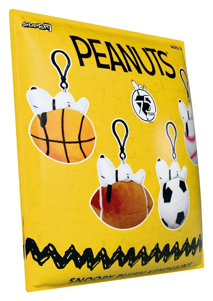 Peanuts Super Duper Plush Keychain Blind Bags Wave 1A Display (12)