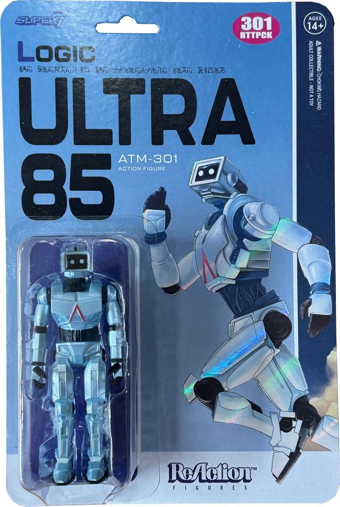Logic ReAction Action Figure Wave 02 ATM-301 (Blue)