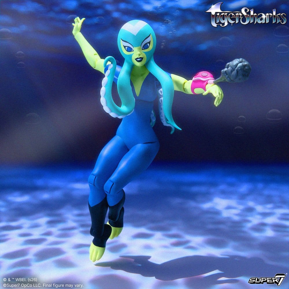 TigerSharks Ultimates Wave 01 Action Figure Octavia (Hybrid) 18 cm