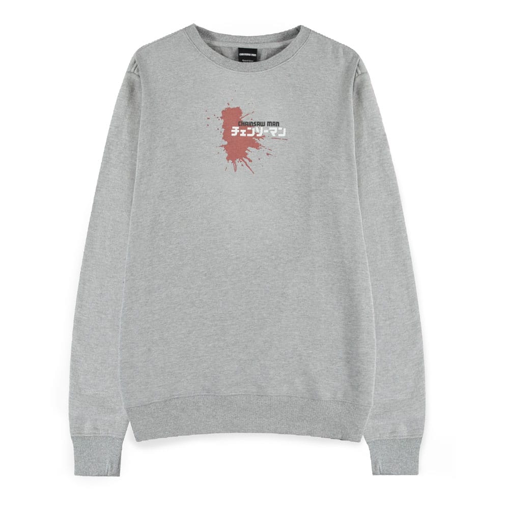 Chainsaw Man Sweater Power Grey Melange Size S
