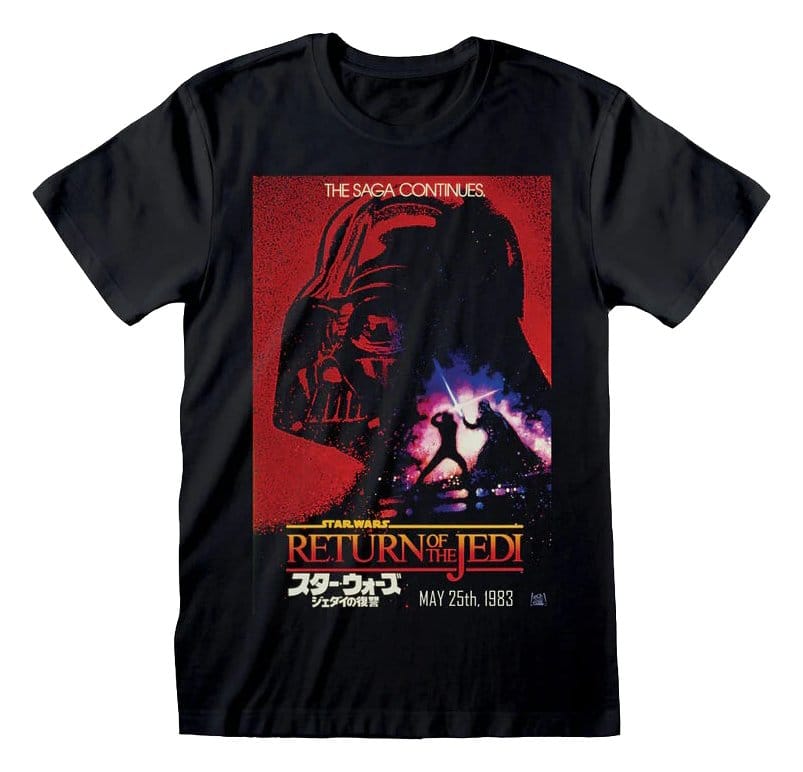 Star Wars T-Shirt Vader Poster Size S
