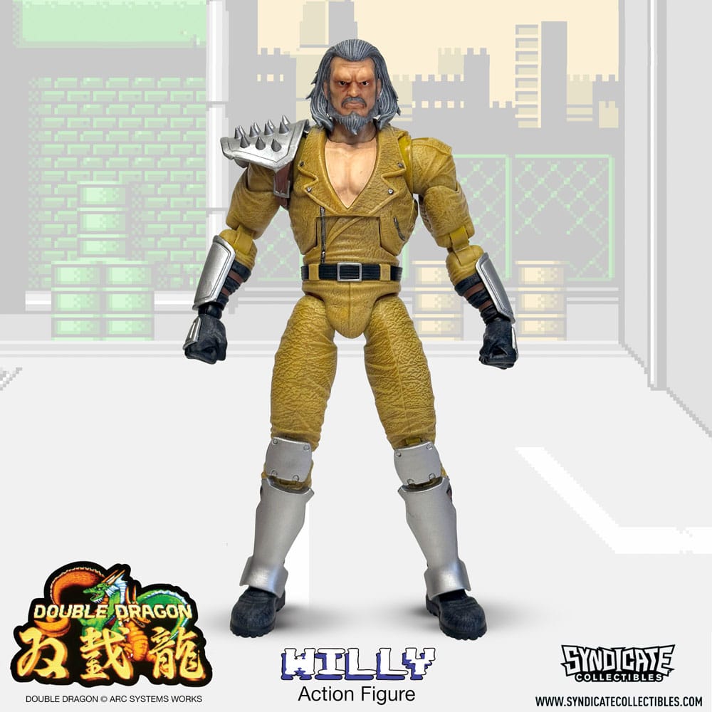 Double Dragon Deluxe Action Figure 1/12 Willy 18 cm