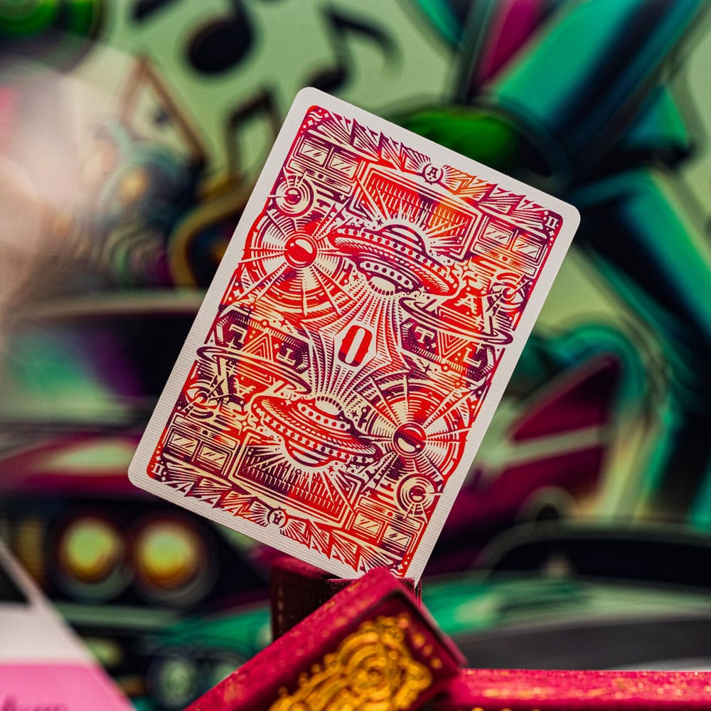 Outcast Playing Cards Red Velvet