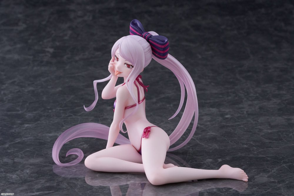 Overlord PVC Statue Desktop Cute Figure Shalltear Swimsuit Ver. 13 cm