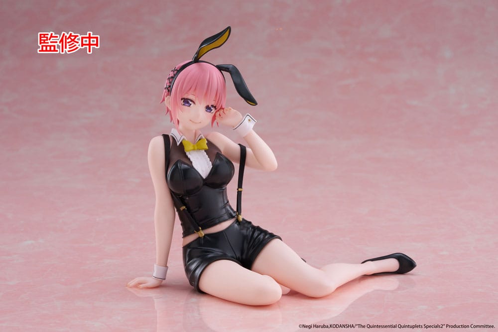 The Quintessential Quintuplets 3 PVC Statue Desktop Cute Figure Ichika Nakano Bunny Ver. 13 cm