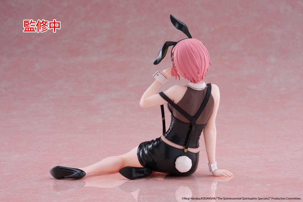 The Quintessential Quintuplets 3 PVC Statue Desktop Cute Figure Ichika Nakano Bunny Ver. 13 cm