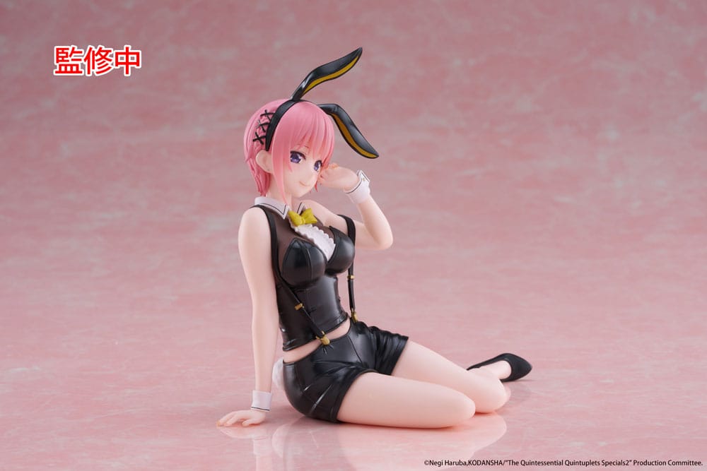 The Quintessential Quintuplets 3 PVC Statue Desktop Cute Figure Ichika Nakano Bunny Ver. 13 cm