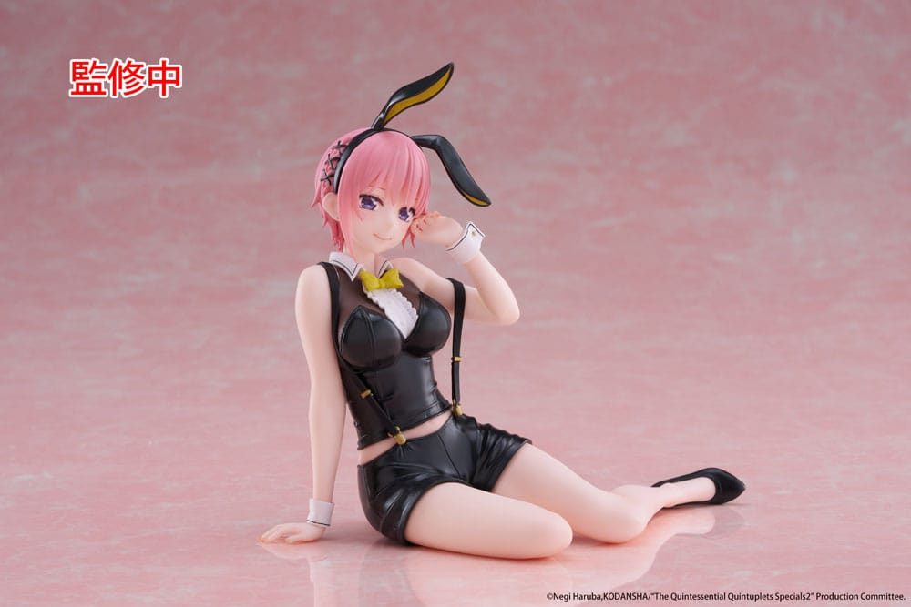 The Quintessential Quintuplets 3 PVC Statue Desktop Cute Figure Ichika Nakano Bunny Ver. 13 cm