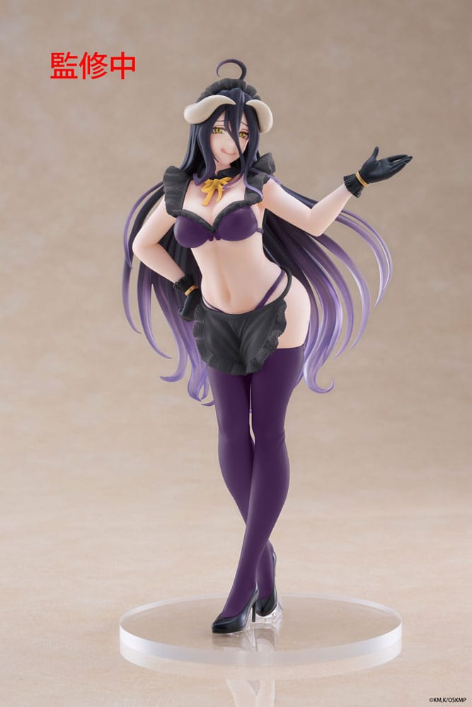 Overlord Coreful PVC Statue Albedo Maid Renewal Edition 18 cm