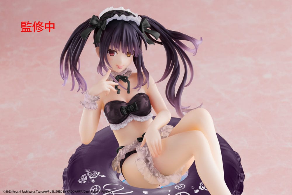 Date A Live IV PVC Statue Aqua Float Girls Figure Kurumi Tokisaki Renewal Edition 10 cm