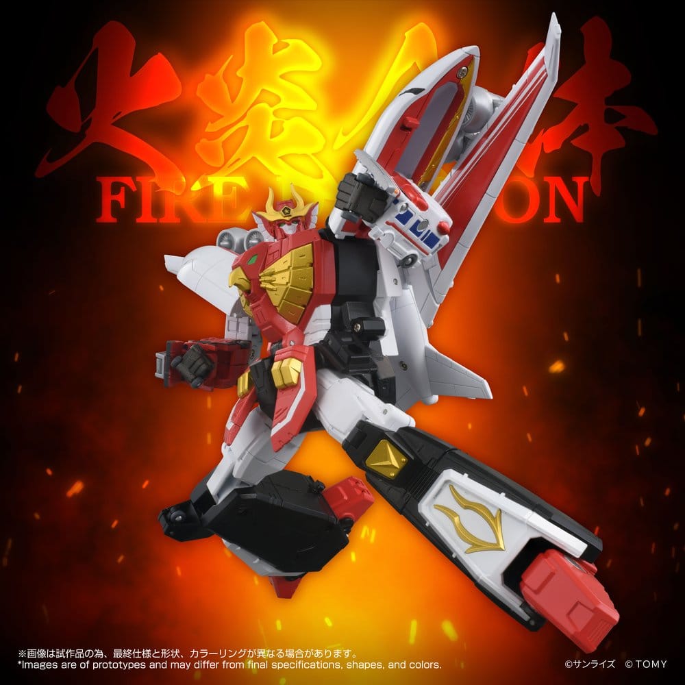 Brave Command Dagwon Toyrise Action Figure Fire Dagwon 18 cm
