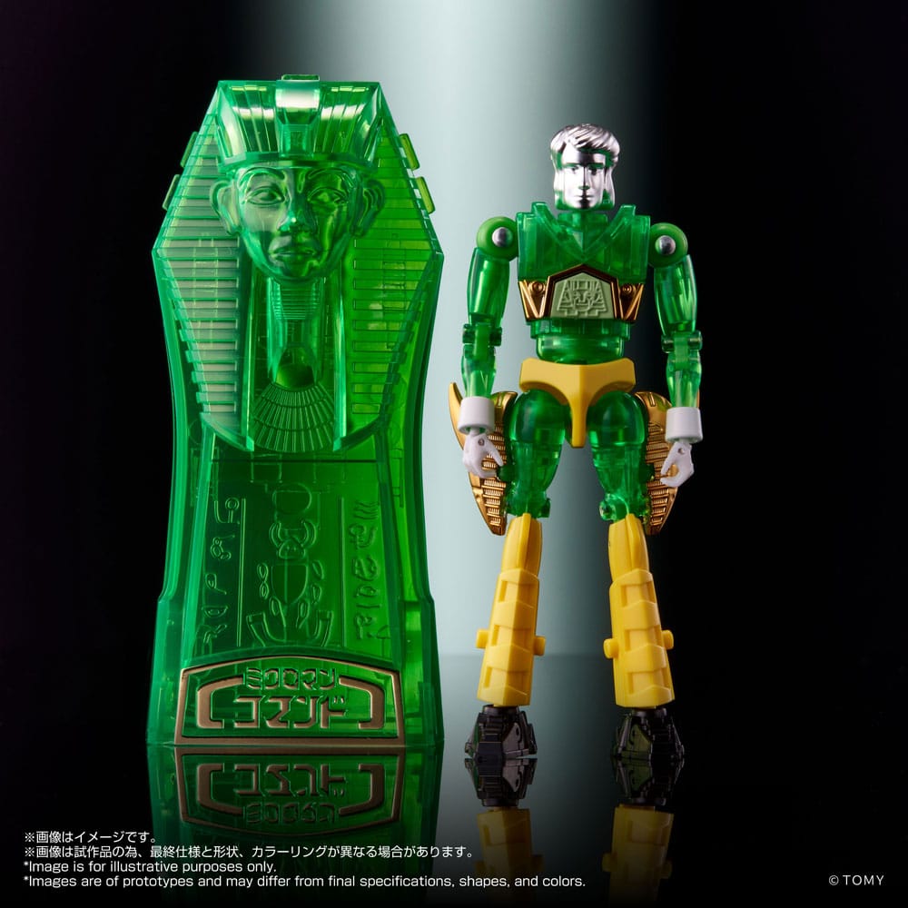 Legacysoul Action Figure Microman Command No. 2 4-piece set
