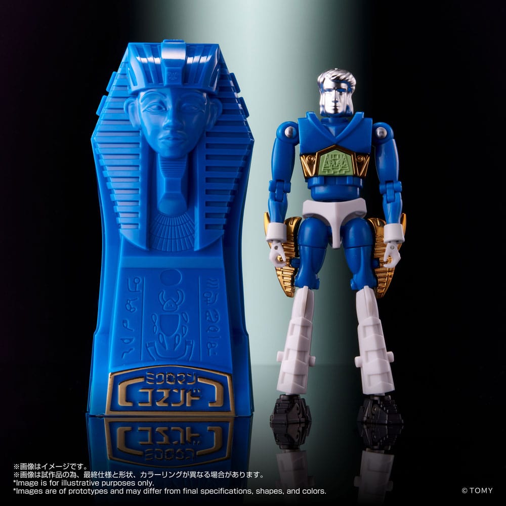 Legacysoul Action Figure Microman Command No. 2 4er Set