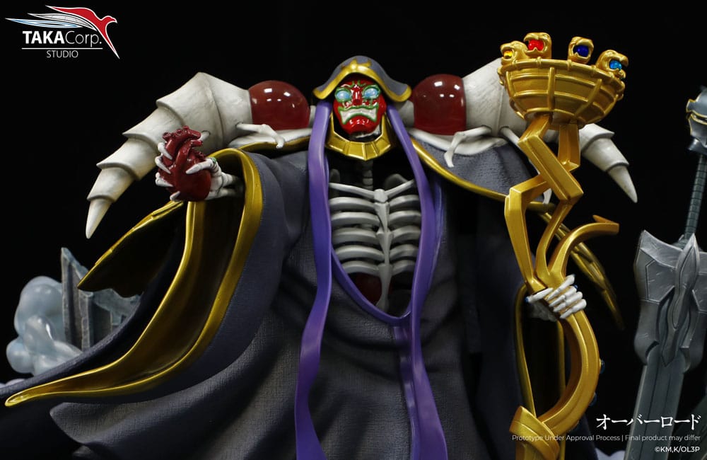 Overlord-Statue Ainz Ooal Kleid 40 cm