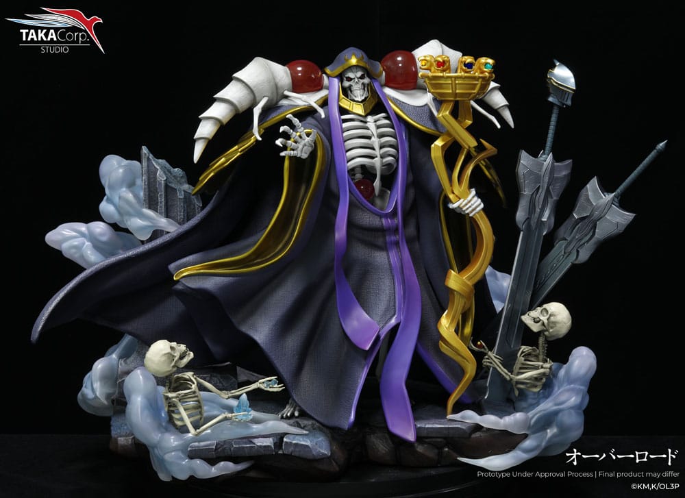 Overlord-Statue Ainz Ooal Kleid 40 cm