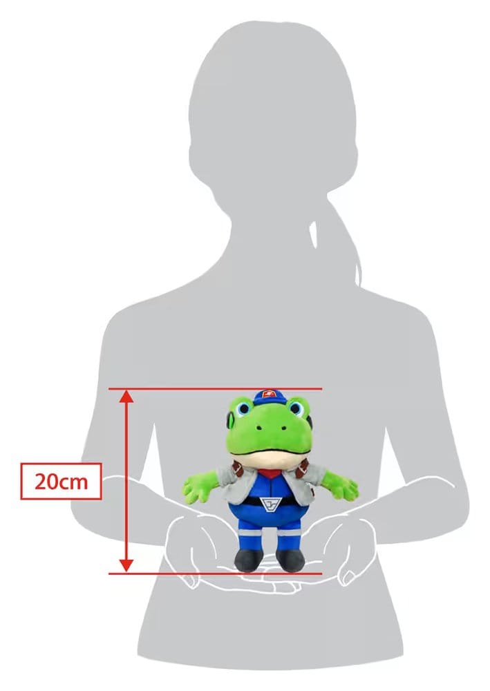 Star Fox Plush Figure Slippy Toad 20 cm