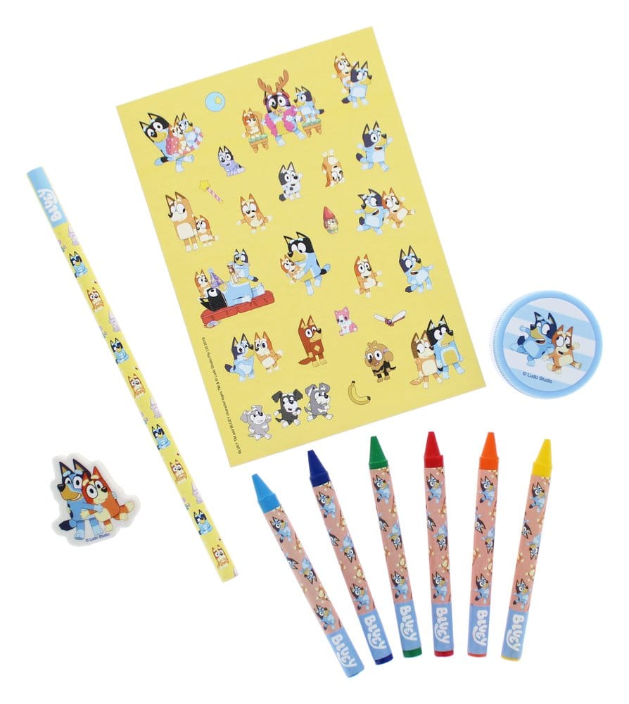 Bluey 11-Piece Stationery Set