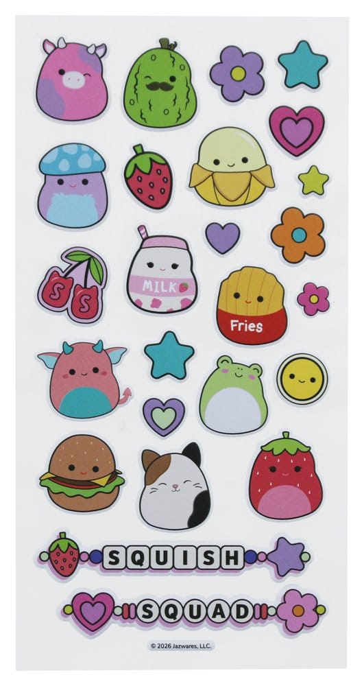 Squishmallows Sticker Set Super Puffy