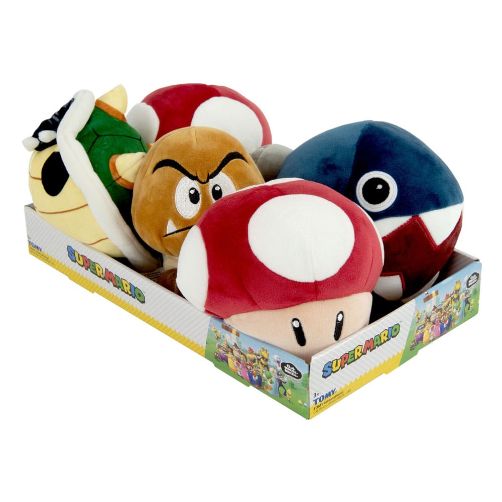 Super Mario Mocchi-Mocchi Junior Plüschfiguren Wave 11 15 cm Sortiment (5)