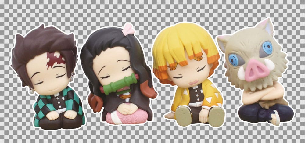 Demon Slayer: Kimetsu no Yaiba Twinchees Mini Figures Lil´Sleepers 5 cm Display (24)