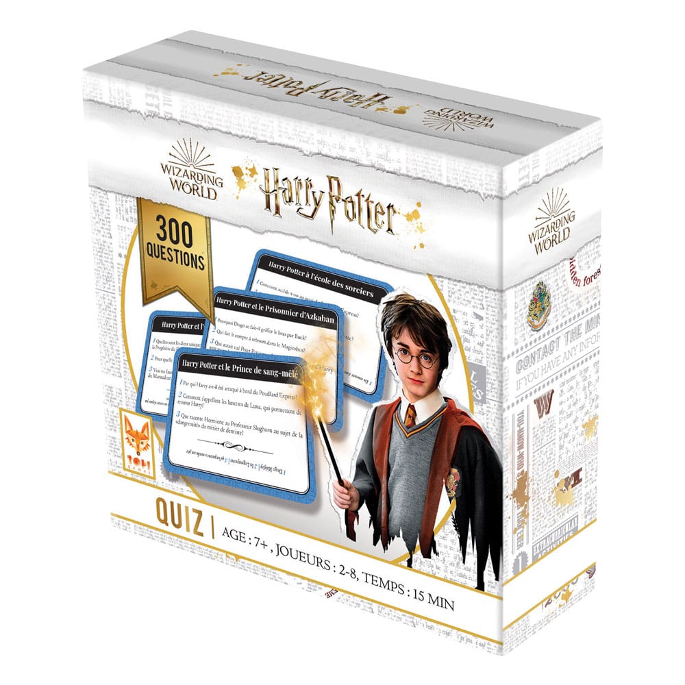 Harry Potter Card Game Quiz 300 Questions *French Version*