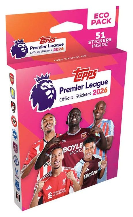Premier League 2025/26 Sticker Collection Eco Pack