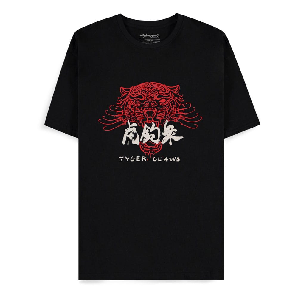 Cyberpunk 2077 T-Shirt Tiger Claws Size S
