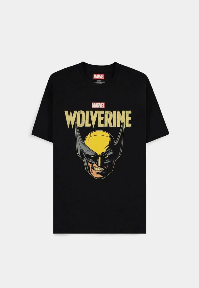 Marvel T-Shirt Wolverine Head Size M