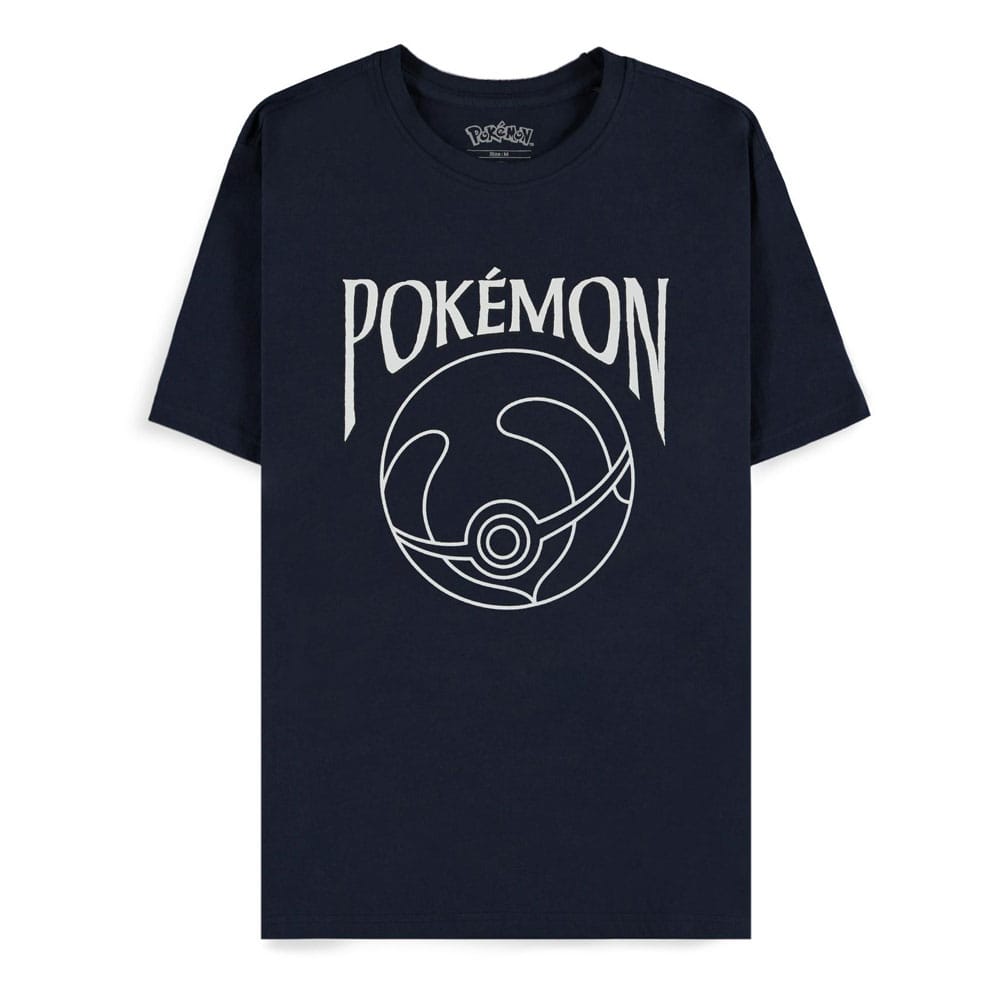 Pokémon T-Shirt Navy Heal Ball Size M