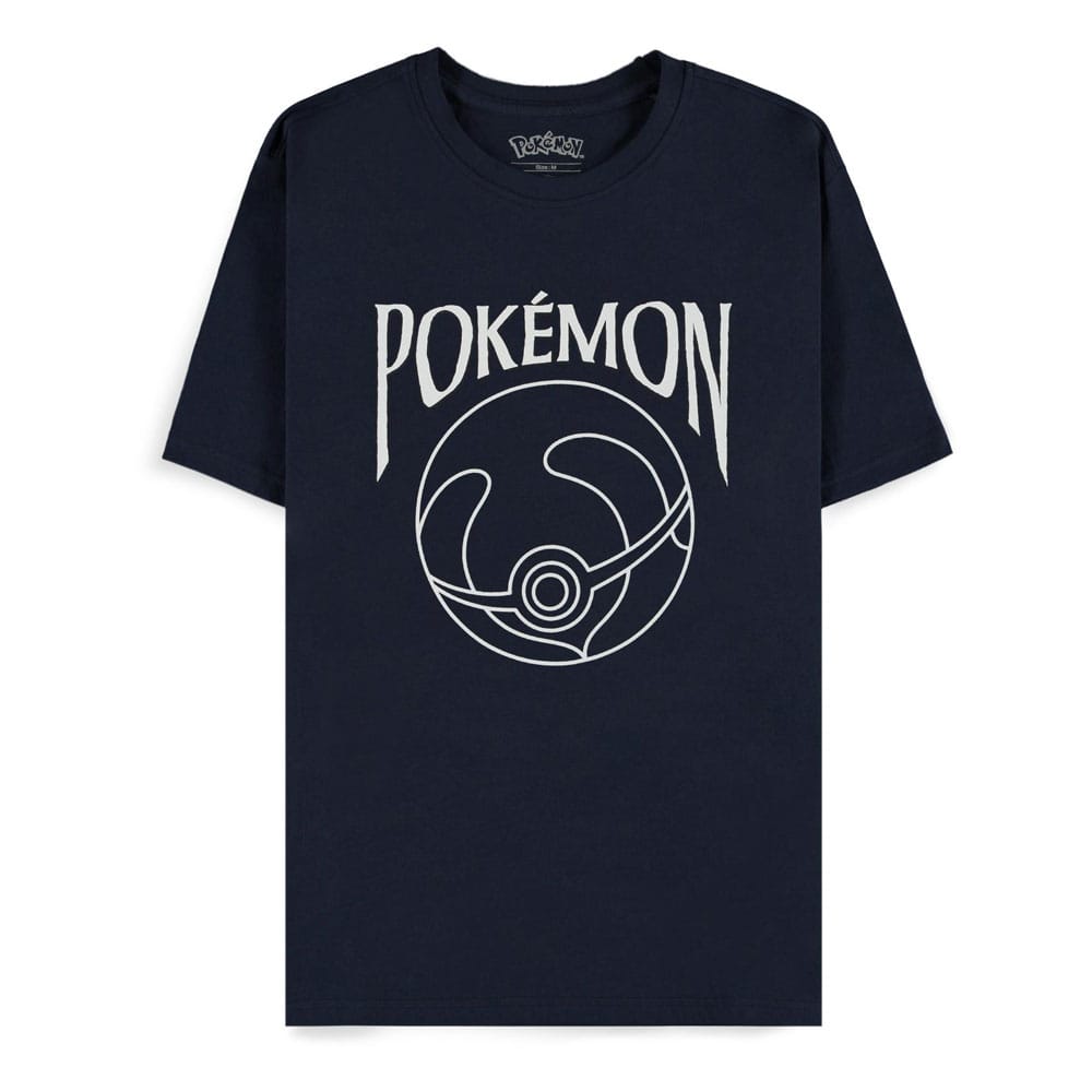 Pokémon T-Shirt Navy Heal Ball Size M