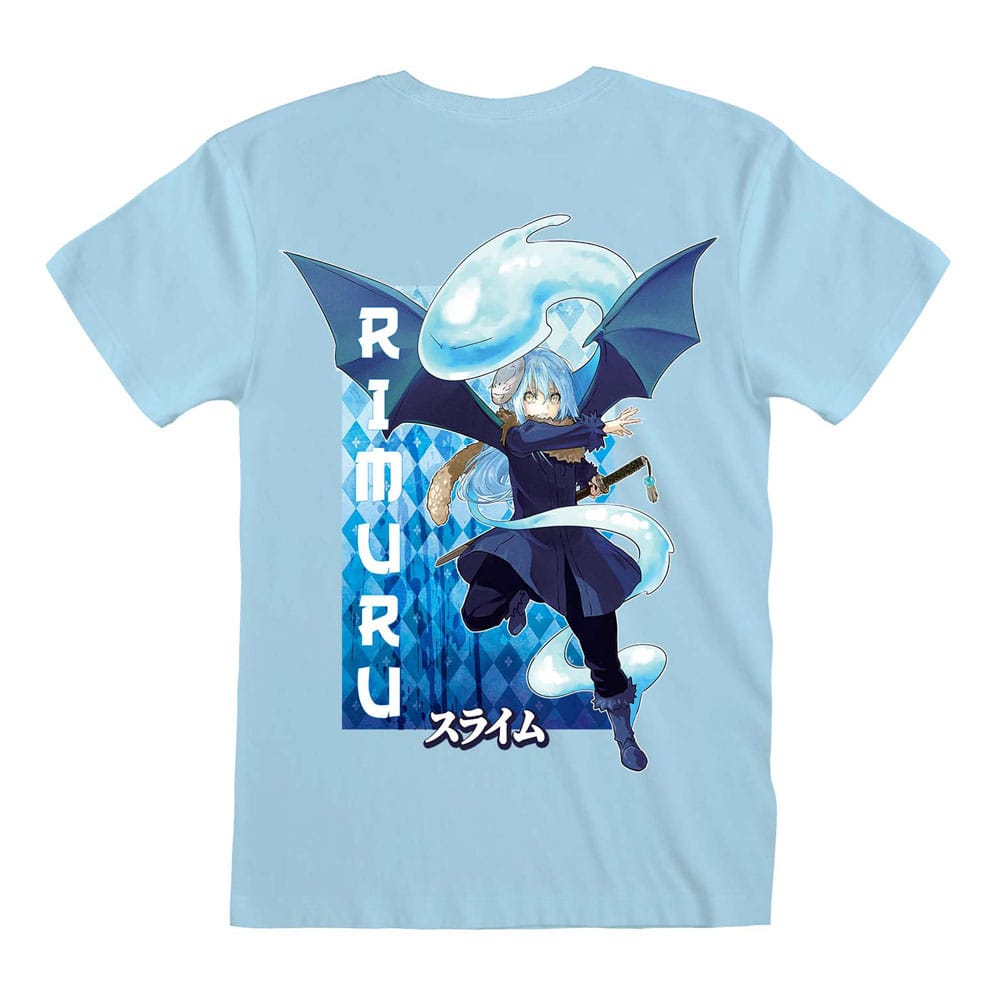 That Time I Got Reincarnated as a Slime T-Shirt Rimuru Back Print Size XL