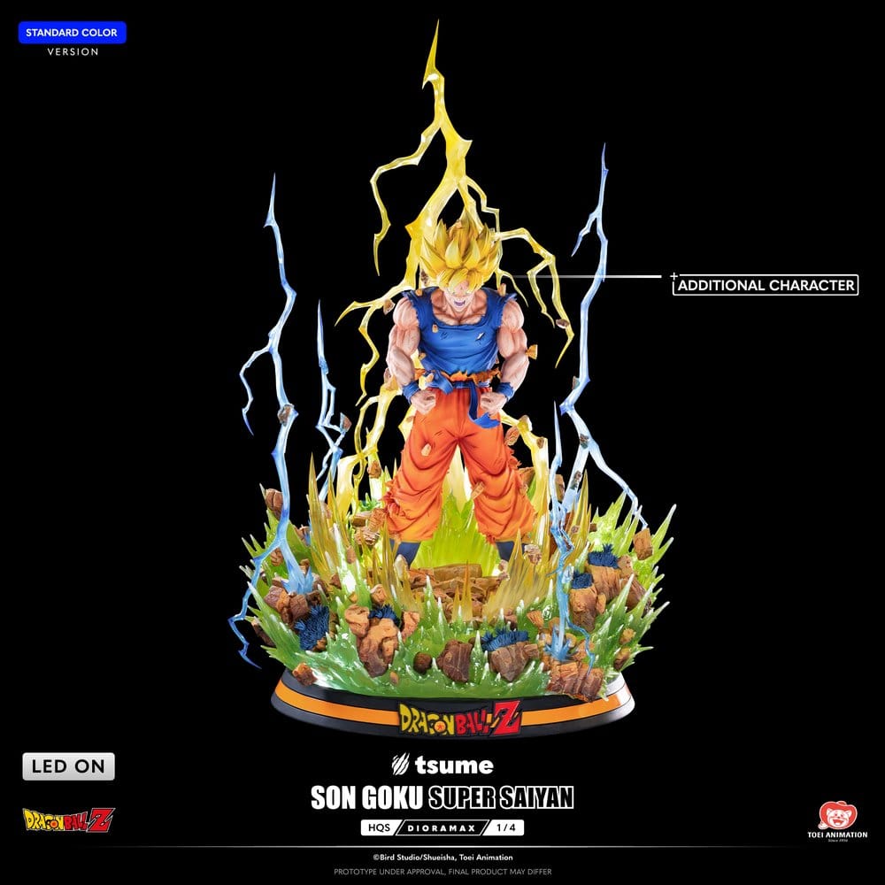 Dragon Ball Z HQS Dioramax Figure 1/4 Son Goku Super Saiyan 51 cm