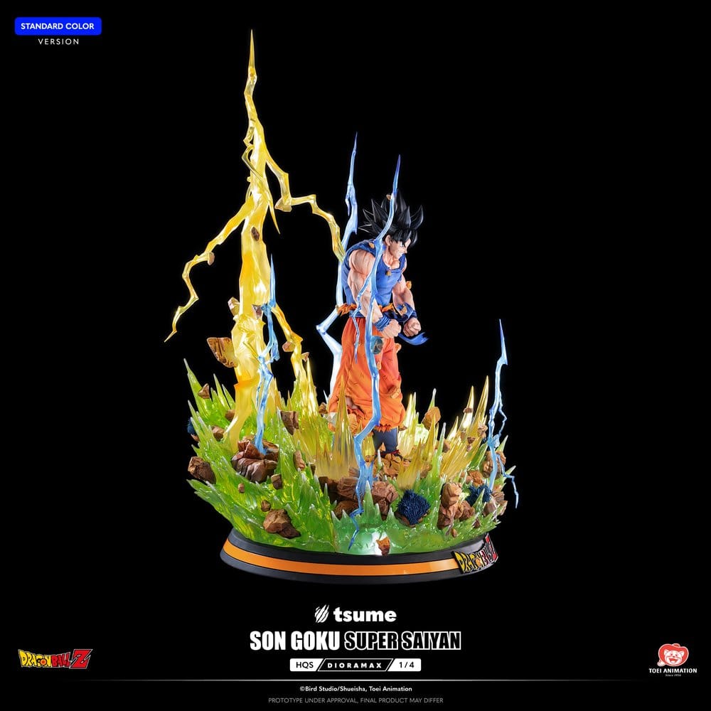 Dragon Ball Z HQS Dioramax Figure 1/4 Son Goku Super Saiyan 51 cm