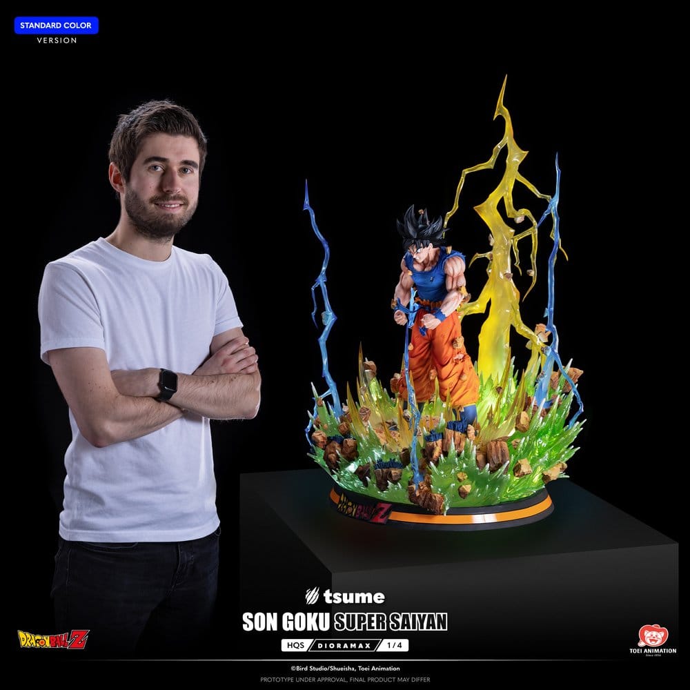 Dragon Ball Z HQS Dioramax Figure 1/4 Son Goku Super Saiyan 51 cm