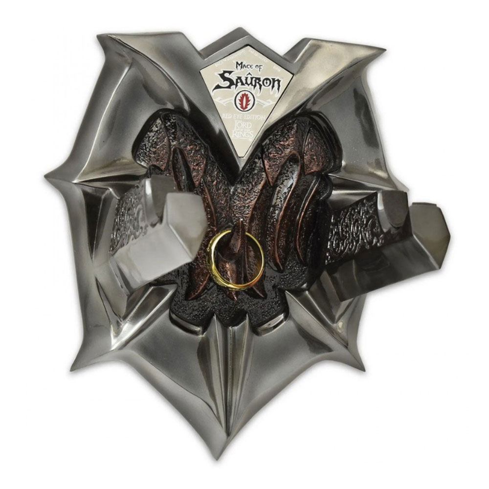 Herr der Ringe Replik 1:1 Streitkolben von Sauron mit einem Ring
